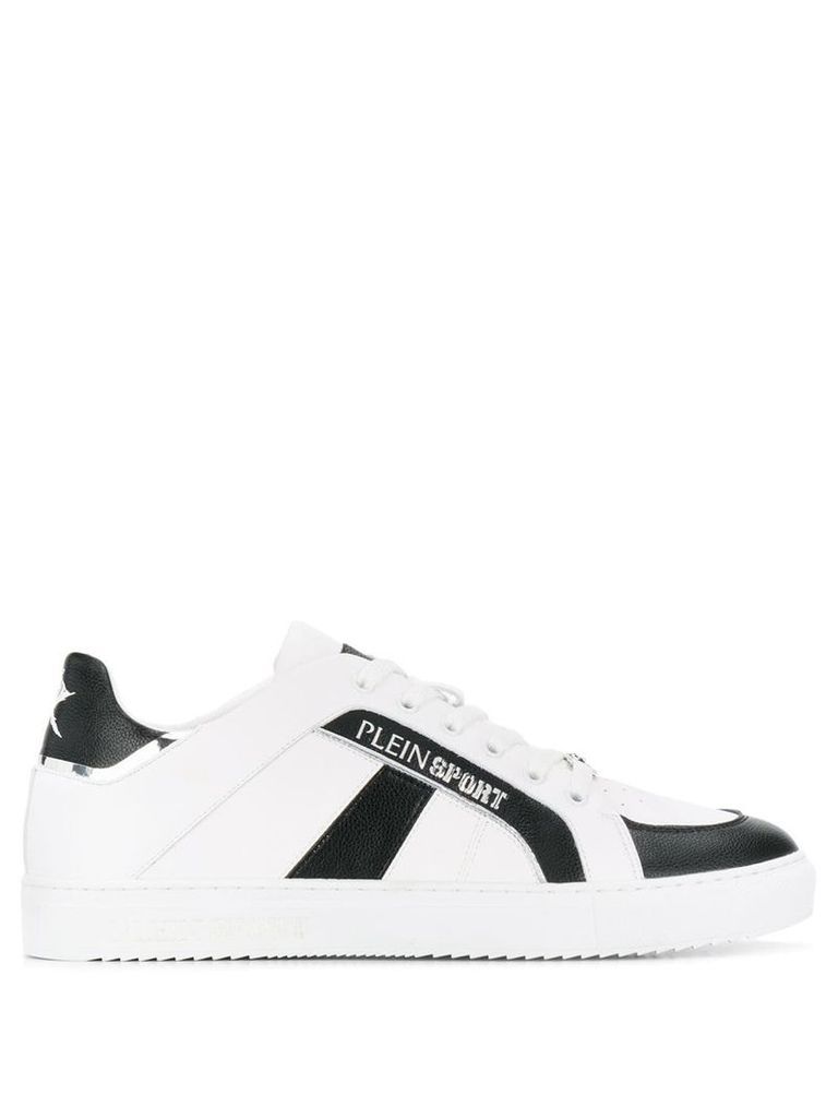 Plein Sport Tiger low-top sneakers - White