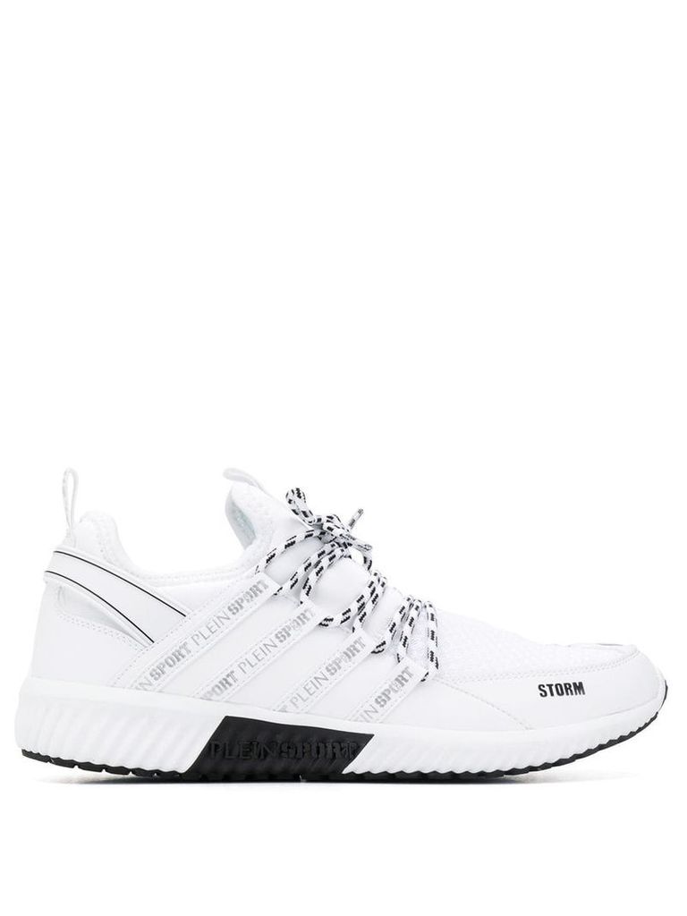 Plein Sport Runner lace-up sneakers - White