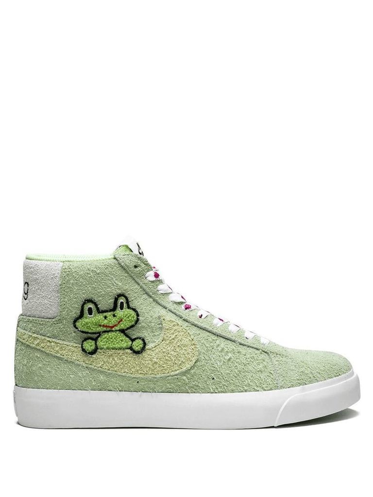 Nike x Frog Skateboards SB Zoom Blazer Mid QS sneakers - Green
