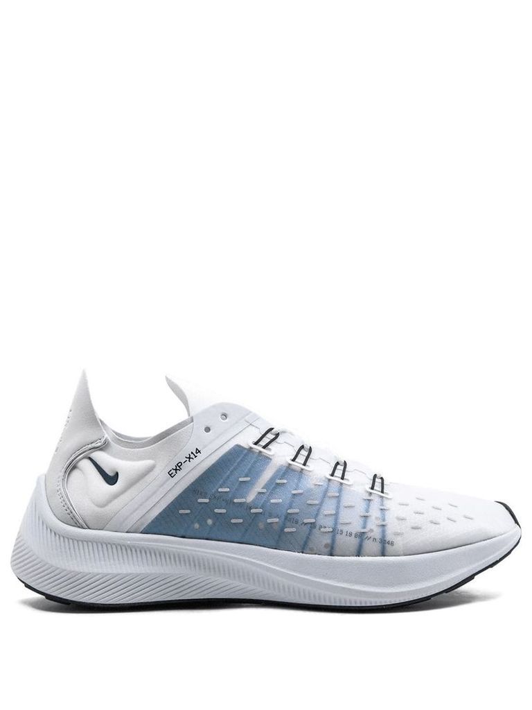 Nike EXP-X14 Y2K low top sneakers - WHITE/PURE PLATINUM-BLACK