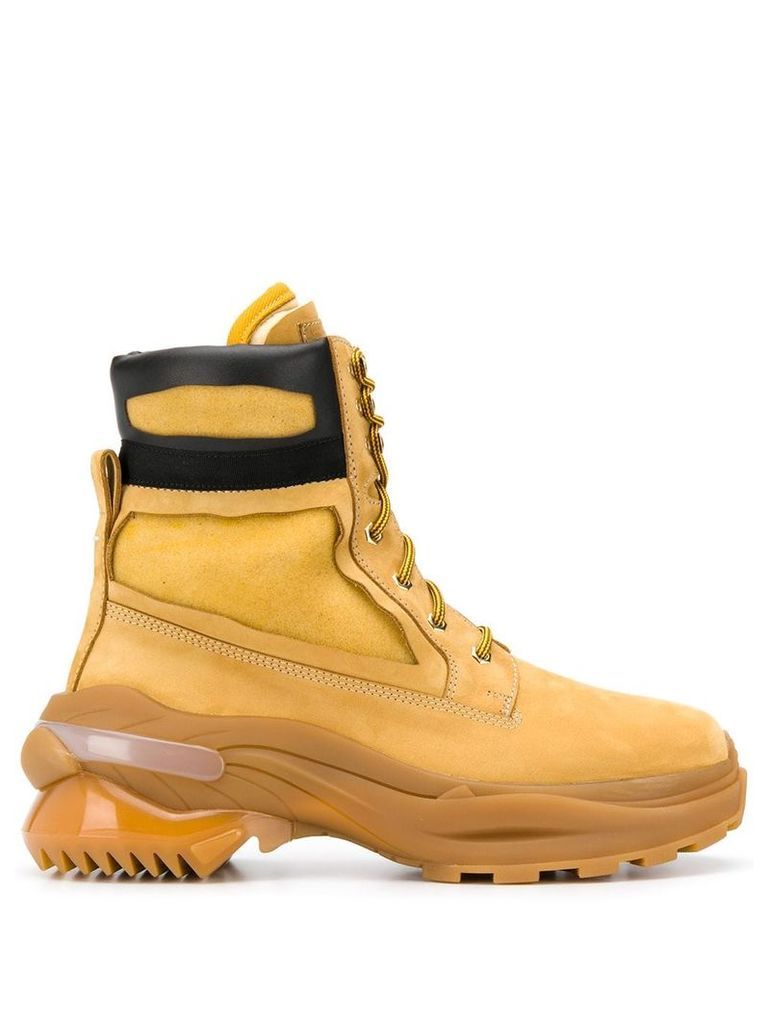 Maison Margiela work ankle boots - Yellow