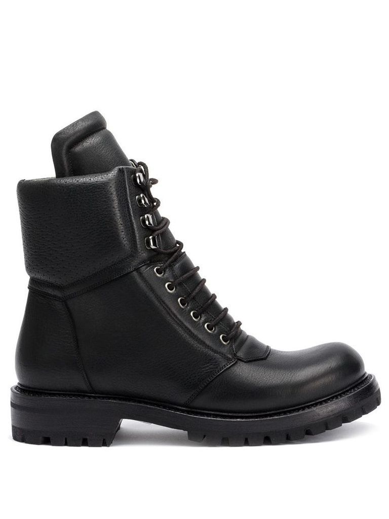 Rick Owens Larry Army ankle boots - Black