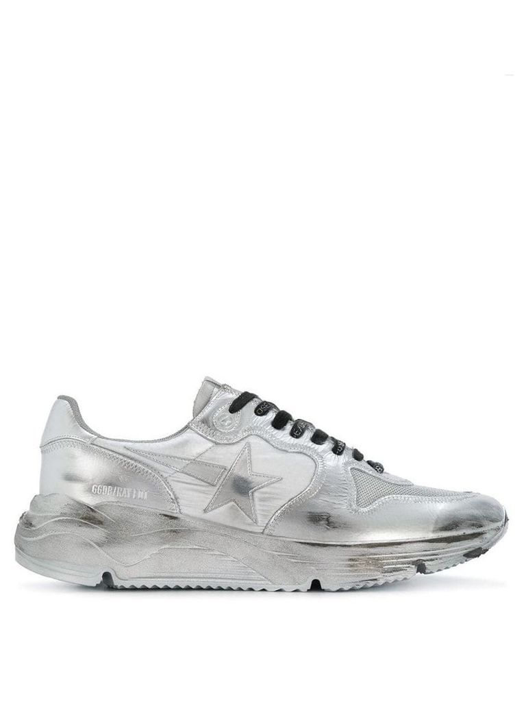 Golden Goose Ray sneakers - SILVER