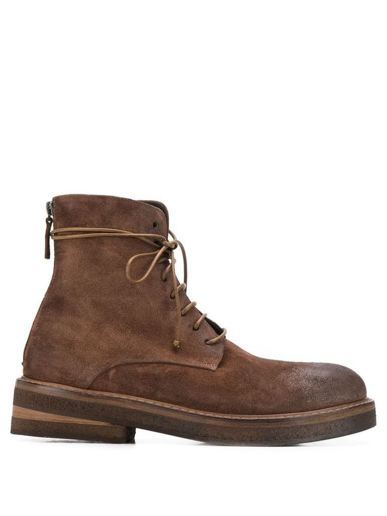 Marsèll military boots - Brown