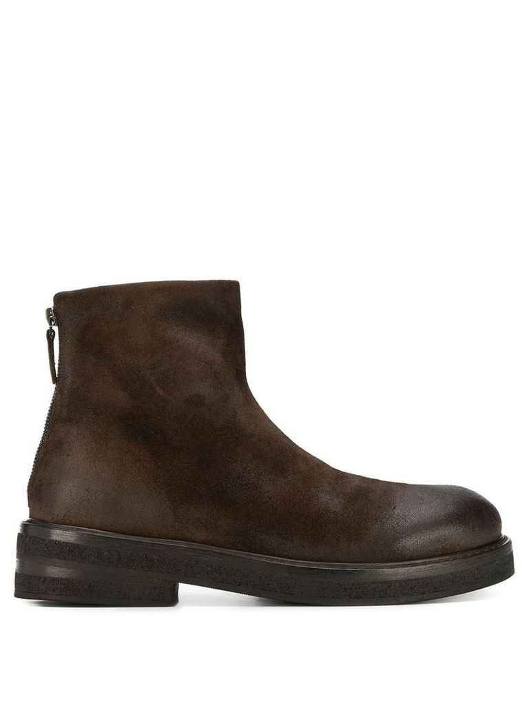 Marsèll round toe ankle boots - Brown