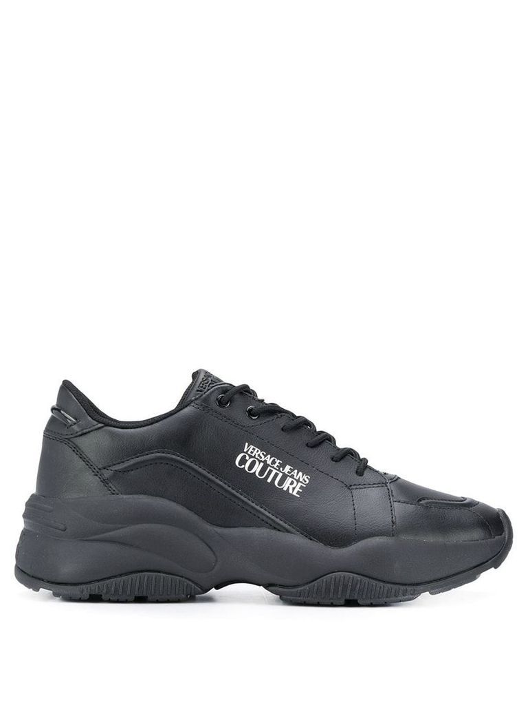 Versace Jeans Couture chunky sole sneakers - Black
