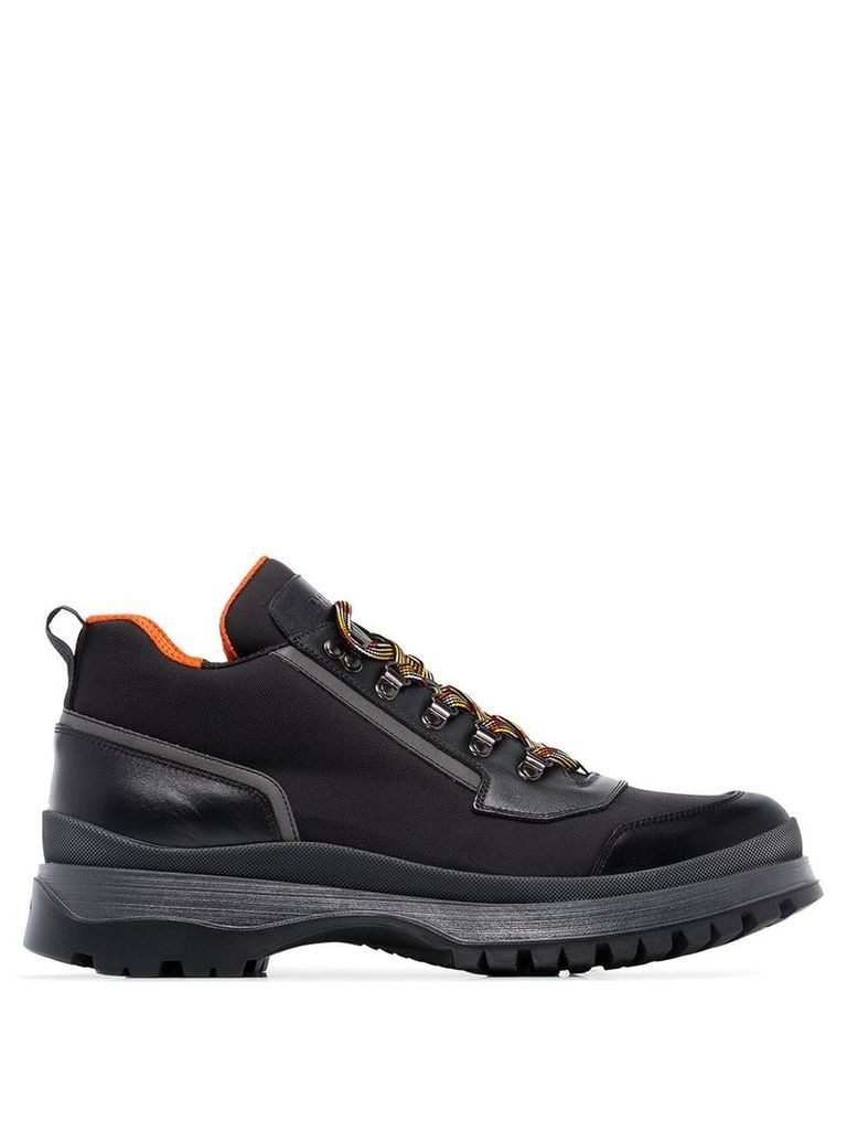 Prada Brixen mid-height hiking boots - Black