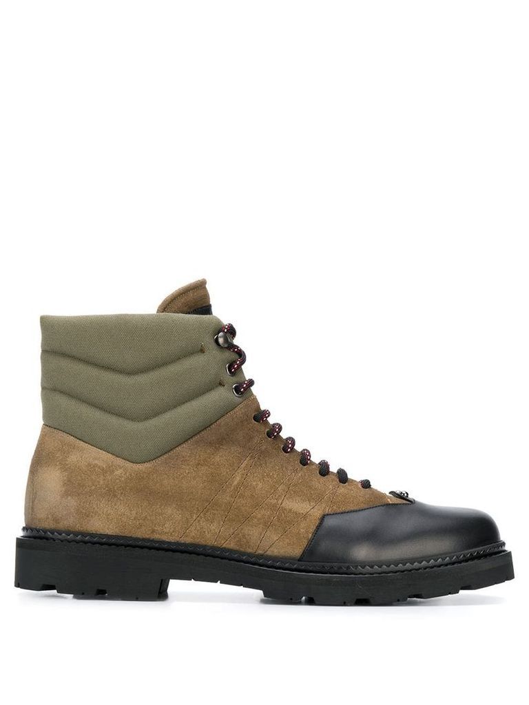 Bally lace-up ankle boots - Green