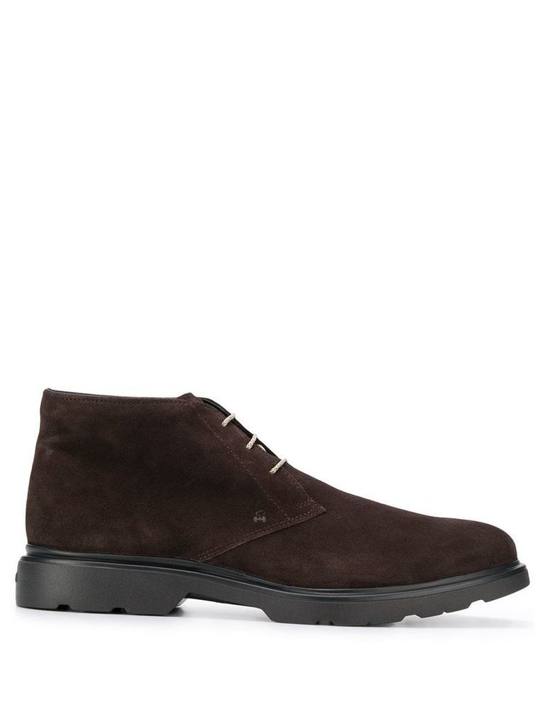 Hogan lace-up boots - Brown
