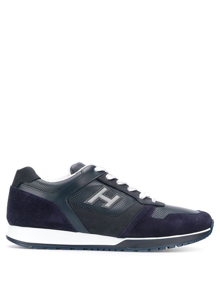 Hogan logo sneakers - Blue