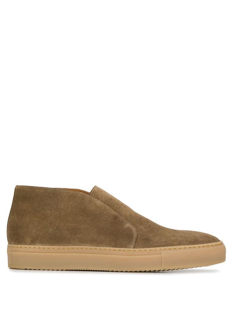 Doucal's slip-on boots - Brown