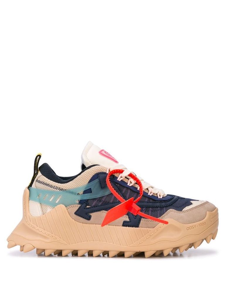 Off-White mountaineer arrow sneakers - Blue