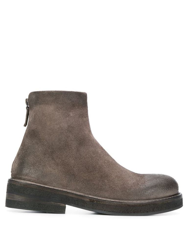Marsèll zipped ankle boots - Grey