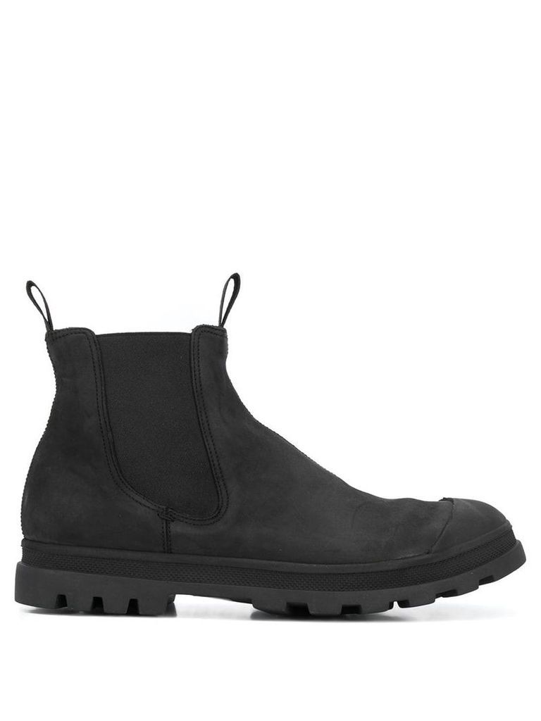 Officine Creative pull tab ankle boots - Black