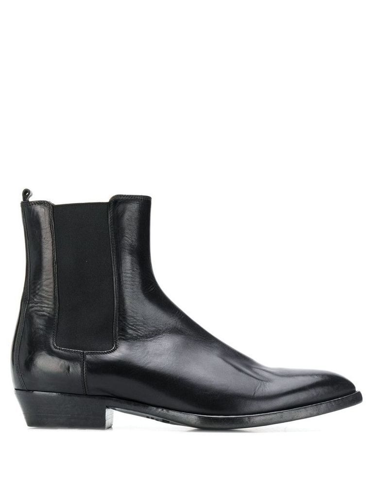 Buttero slip-on ankle boots - Black