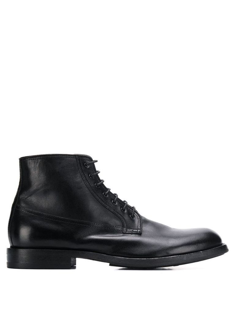 Pantanetti lace-up boots - Black