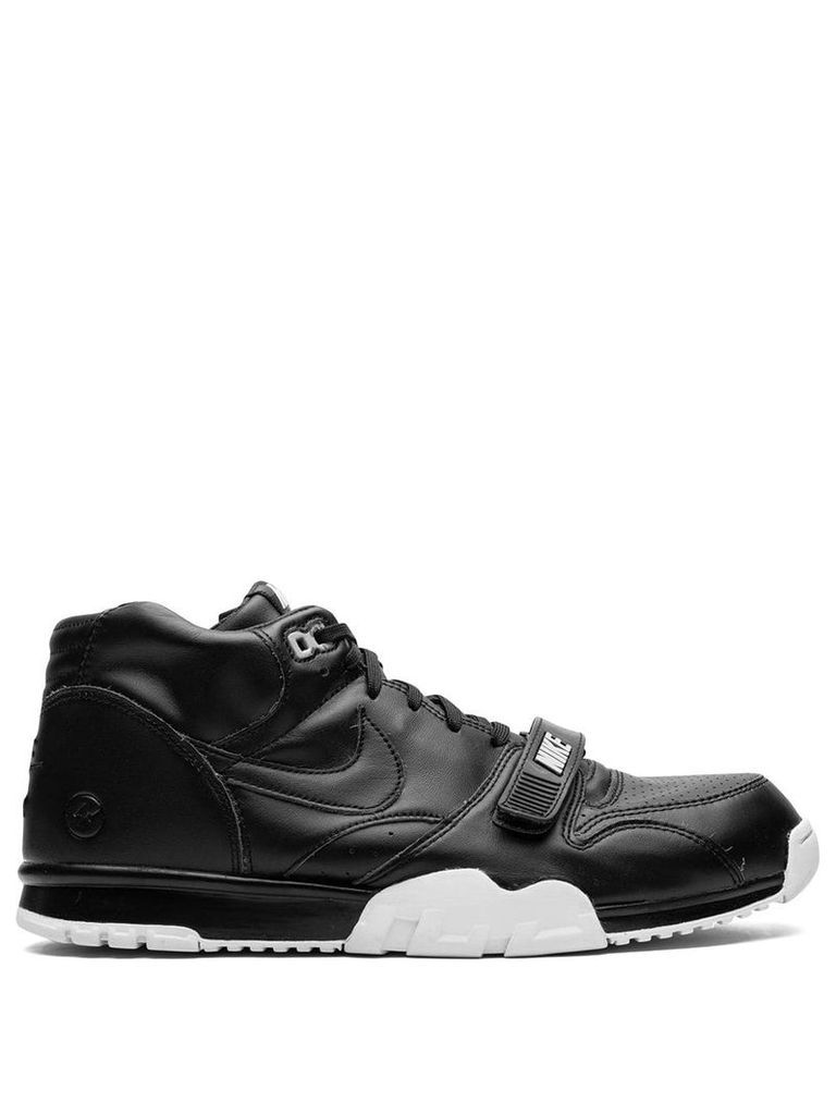 Nike x Fragment Design Air Trainer 1 Mid SP sneakers - Black