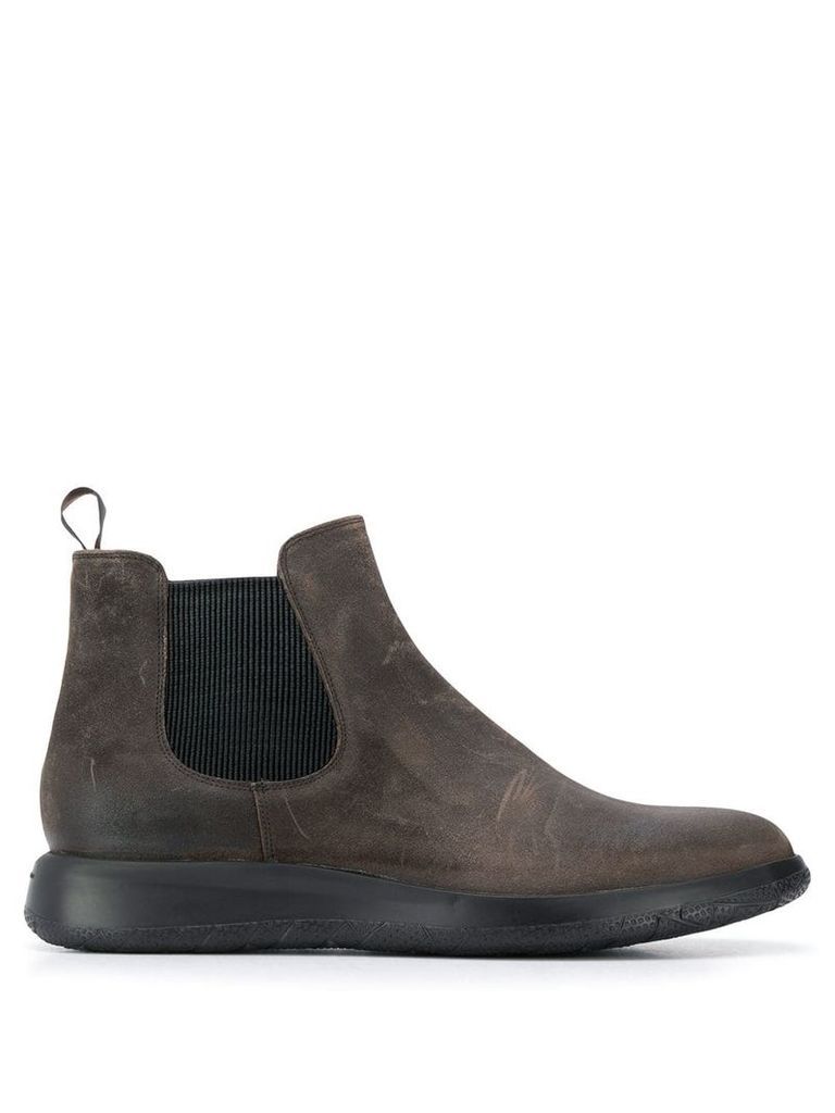 Fratelli Rossetti suede ankle boots - Brown