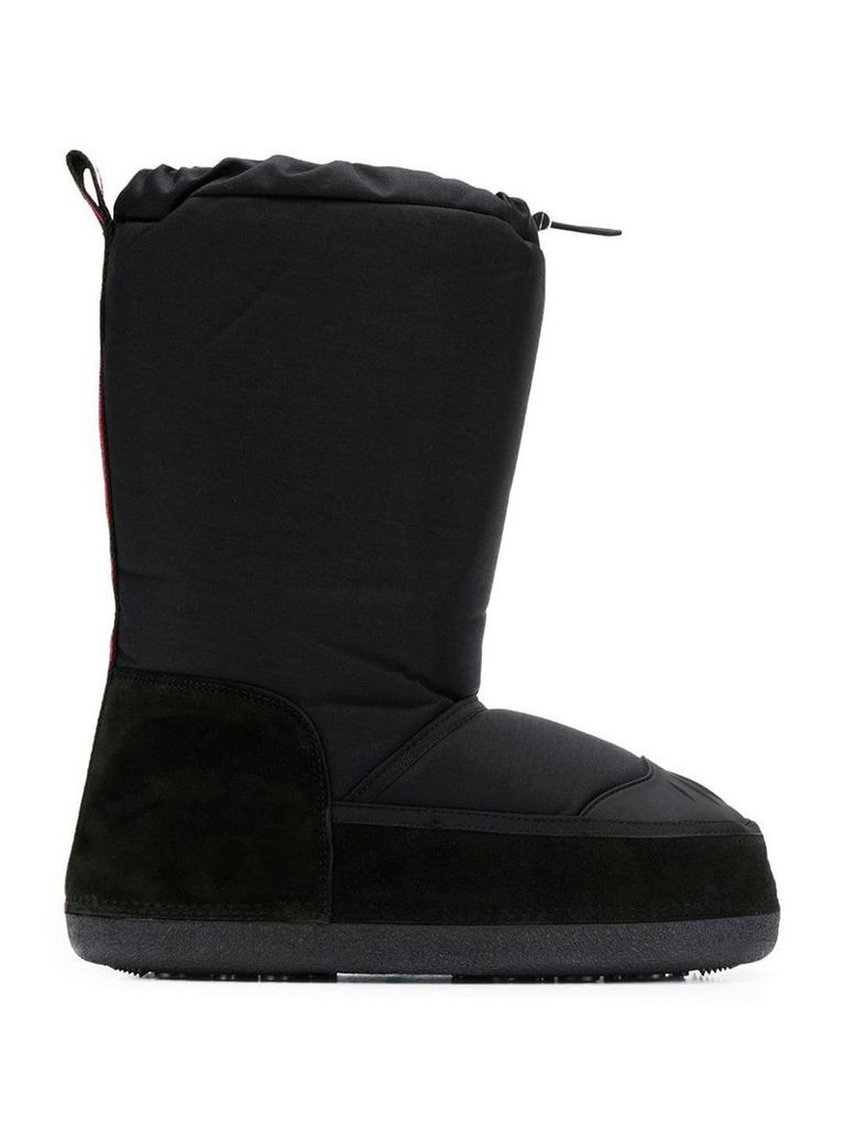 Dsquared2 drawstring snow boots - Black