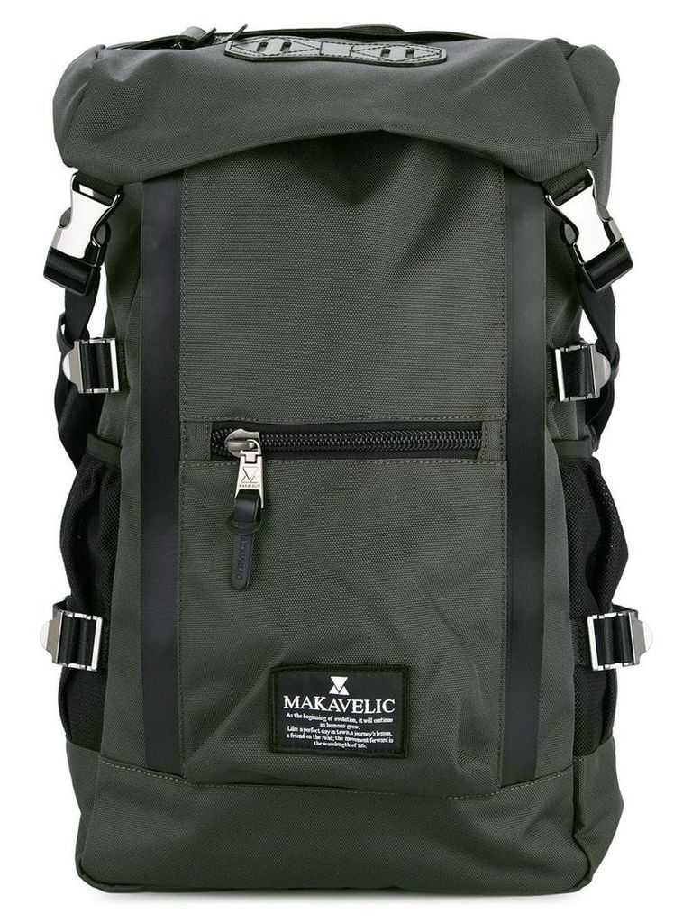 Makavelic double line backpack - Grey