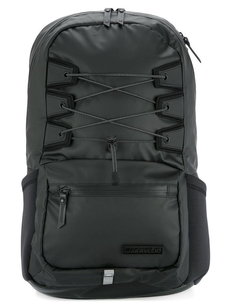 Makavelic Ludus Spider logo backpack - Black