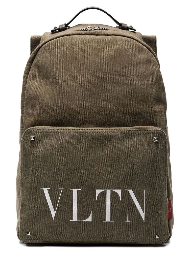 Valentino Garavani VLTN logo backpack - Green