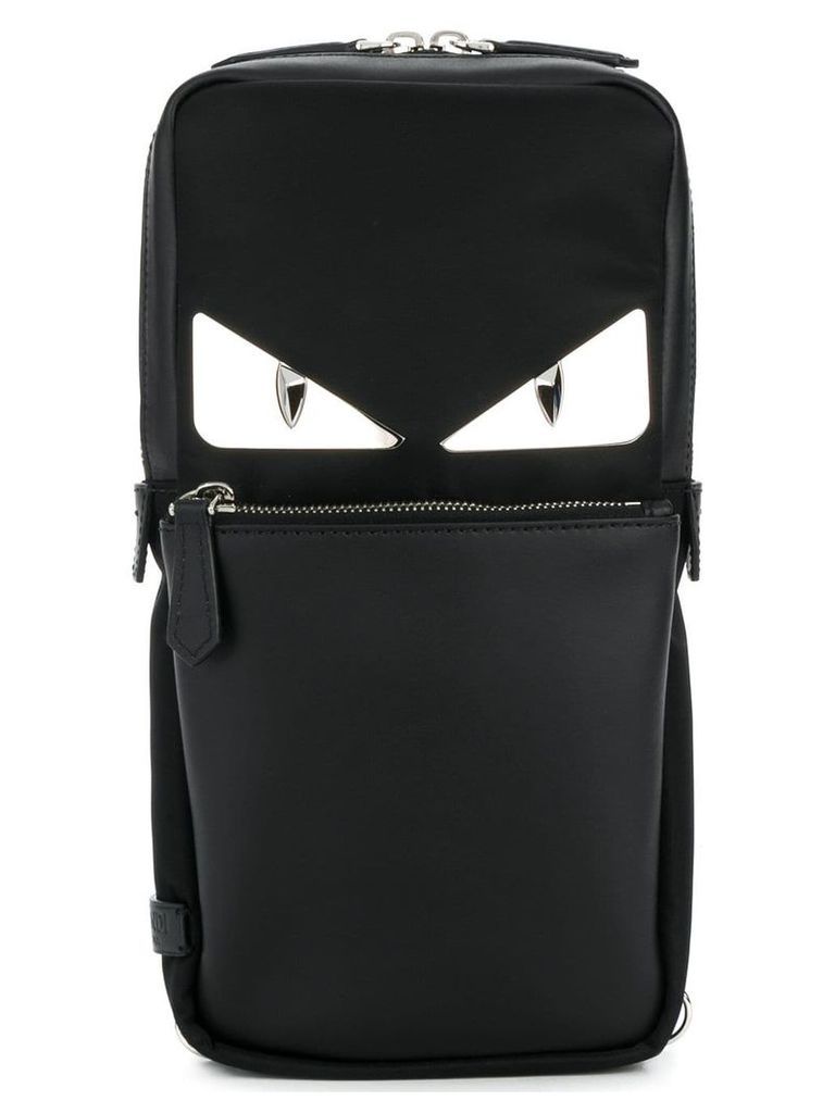 Fendi Bag Bugs-eyes backpack - Black
