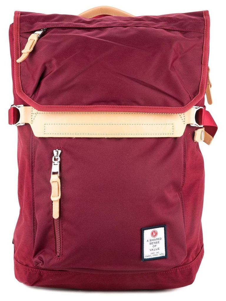 As2ov Hidensity Cordura nylon backpack A-02 - Red