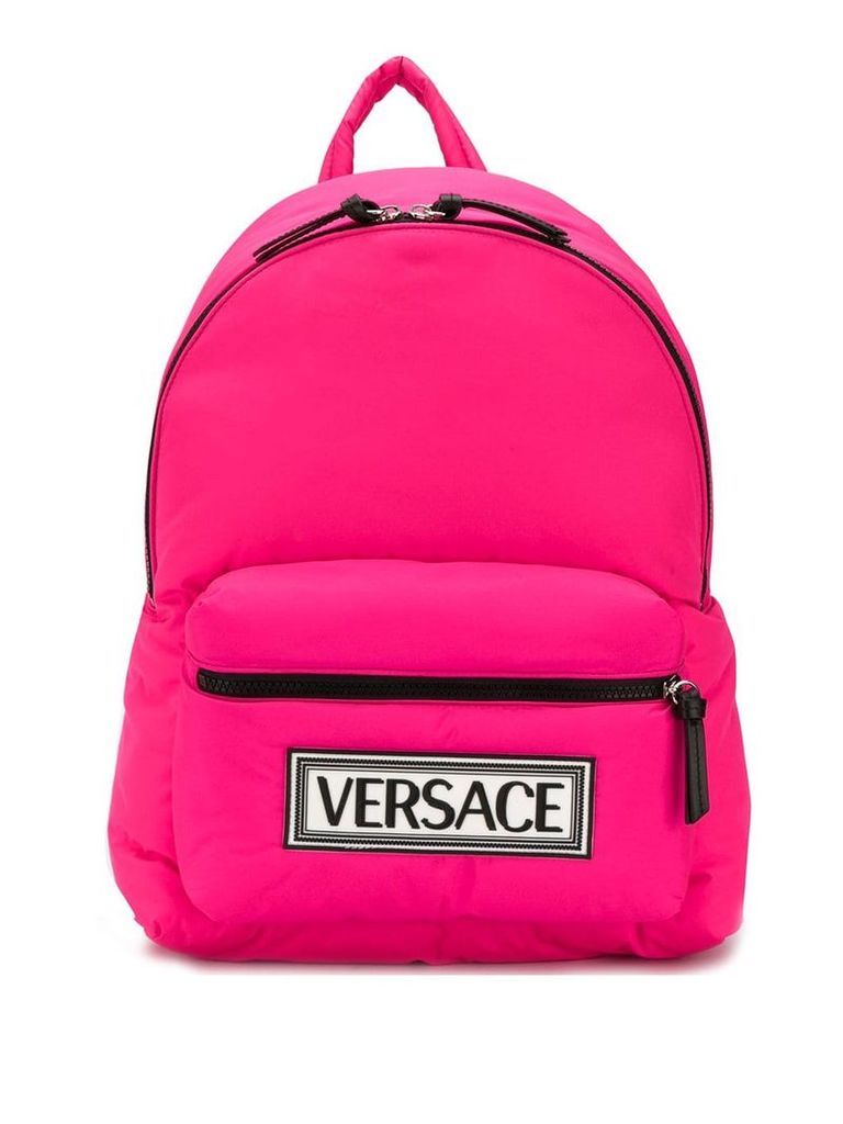 Versace 90s vintage logo backpack - PINK