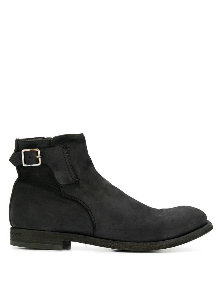 Officine Creative buckled ankle boots - Black