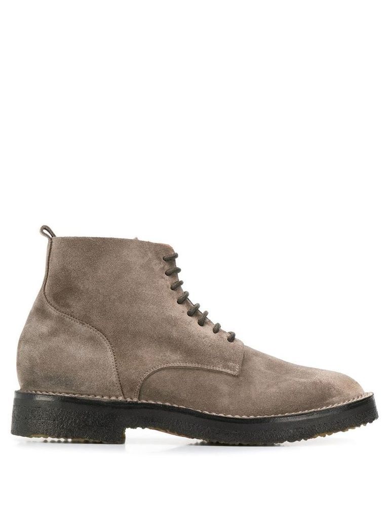 Buttero lace-up boots - Grey