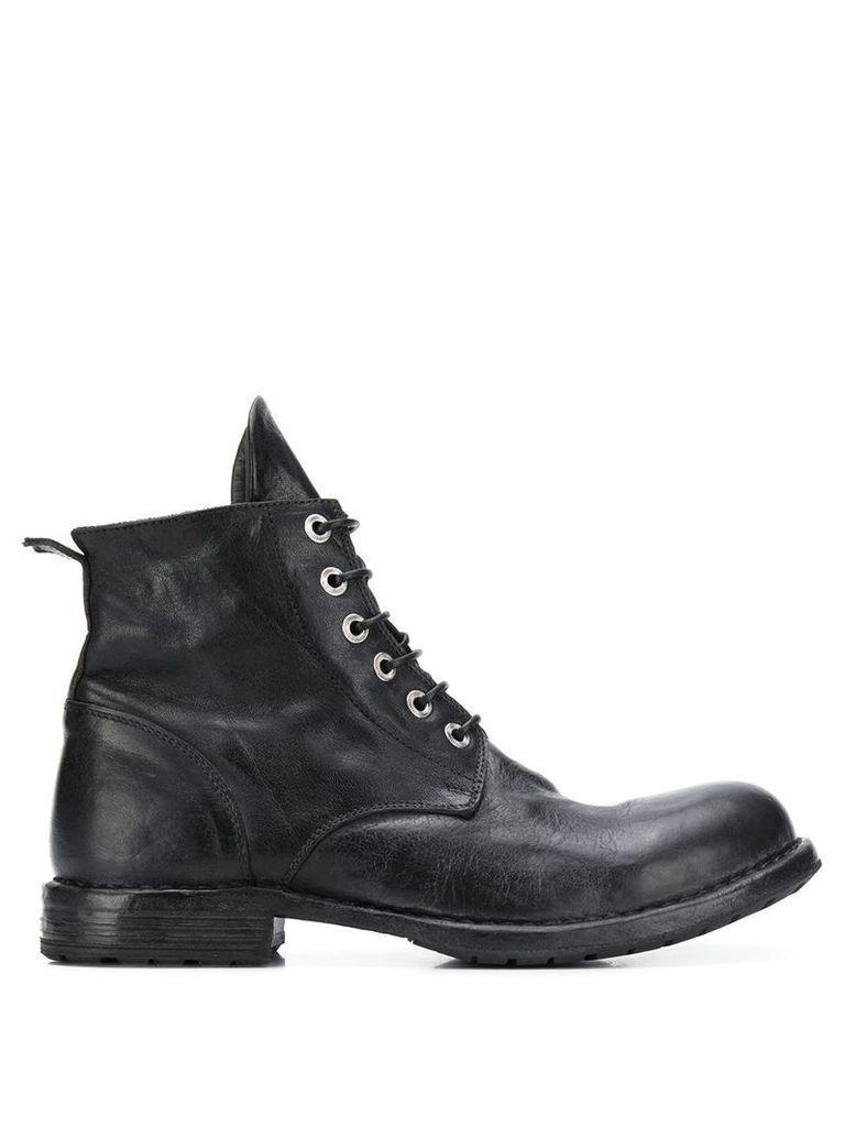 Moma lace-up ankle boots - Black