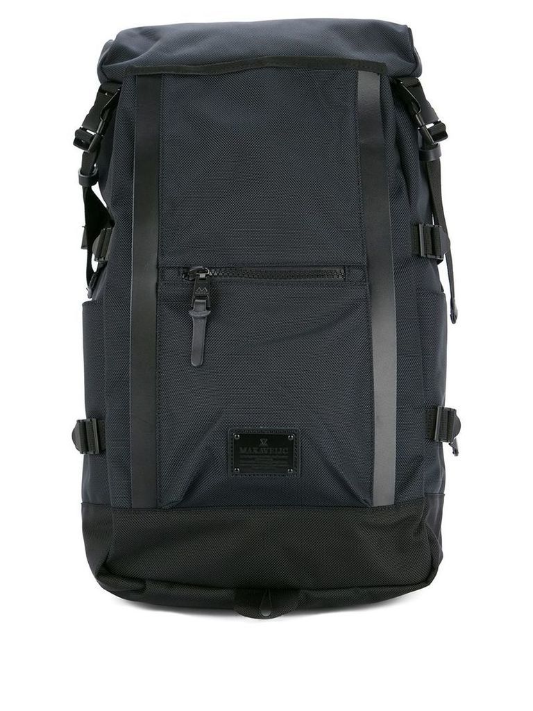 Makavelic Double Line large backpack - NAVY