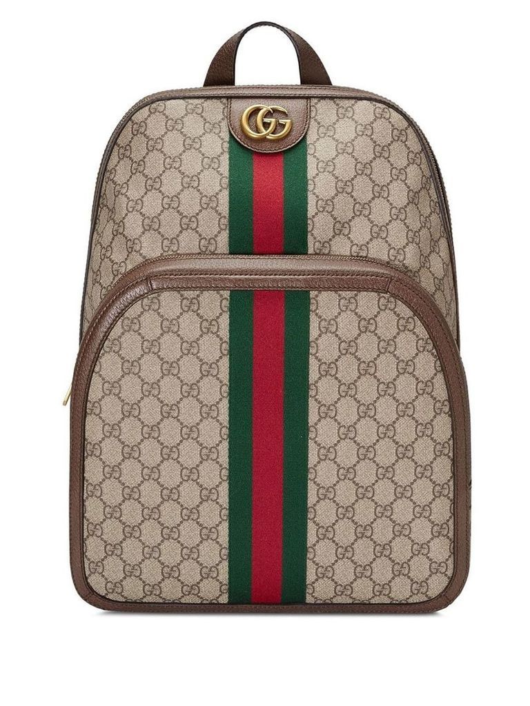 Gucci Ophidia GG medium backpack - Brown