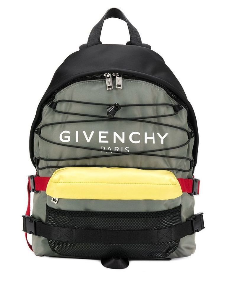 Givenchy logo backpack - Grey