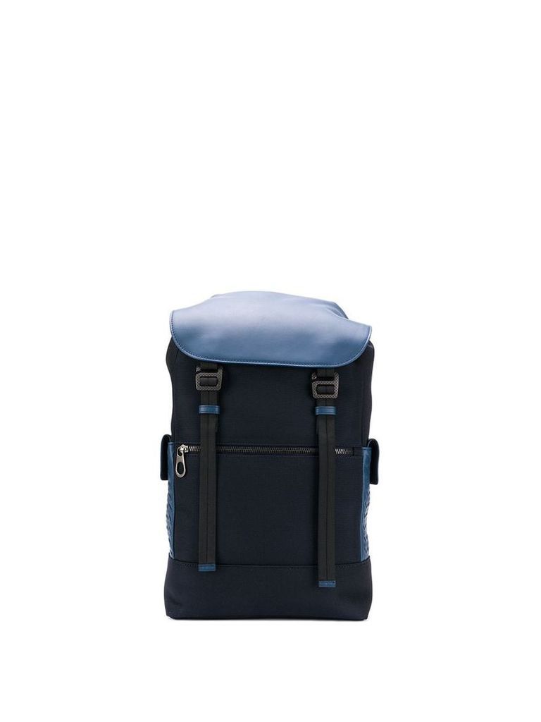 Bottega Veneta Hi-tech canvas backpack - Blue