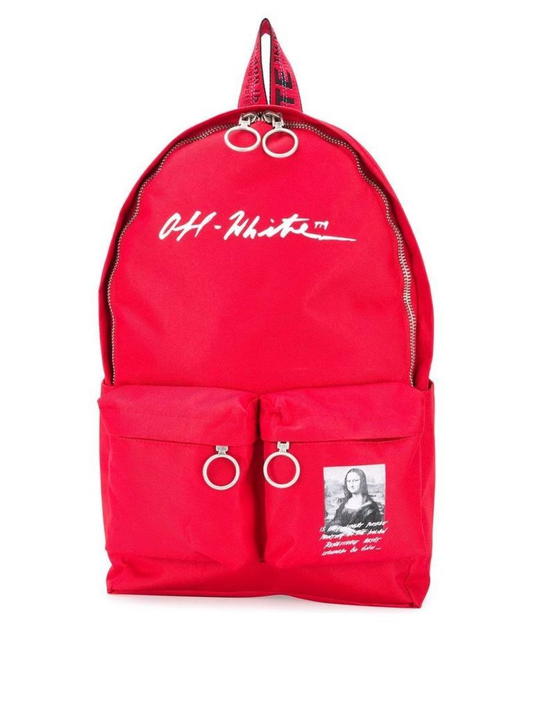 Off-White Monalisa backpack - Red