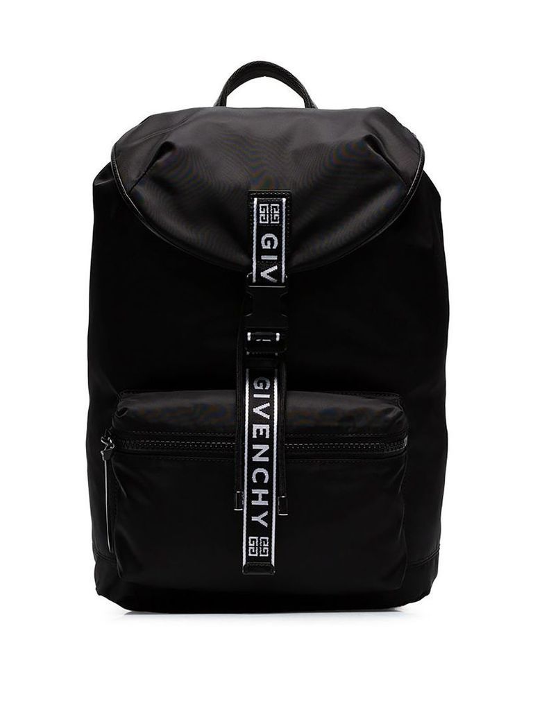 Givenchy black and white 4G packaway backpack