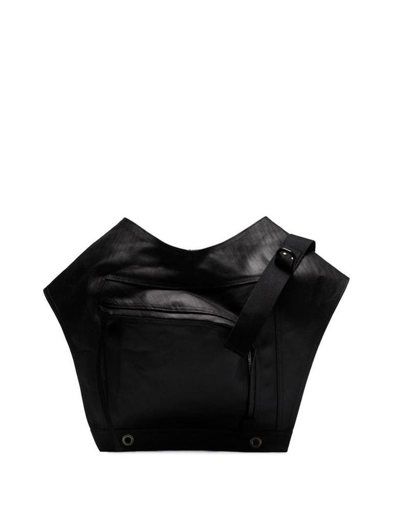 Rick Owens Cargo pocket crossbody bag - Black