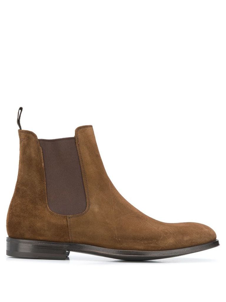 Green George chelsea boots - Brown