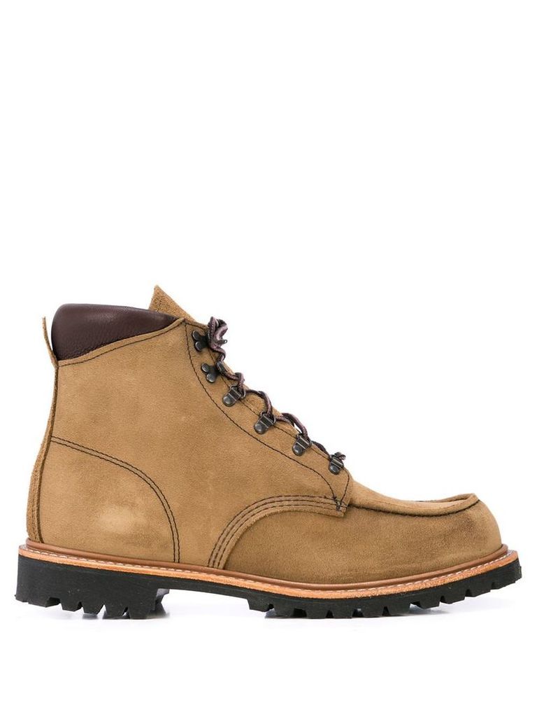 Red Wing Shoes Sawmill lace-up combat boots - Brown