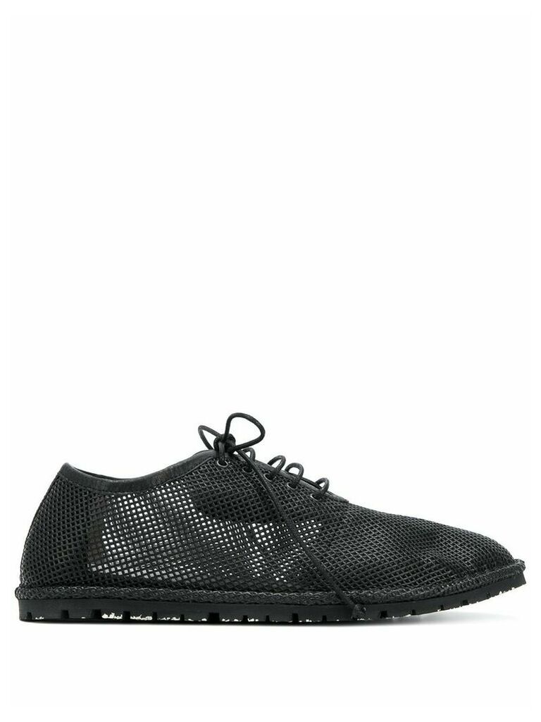 Marsèll nappa mesh derby shoes - Black