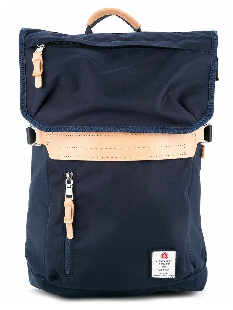 As2ov Hidensity Cordura nylon backpack A-02 - Blue