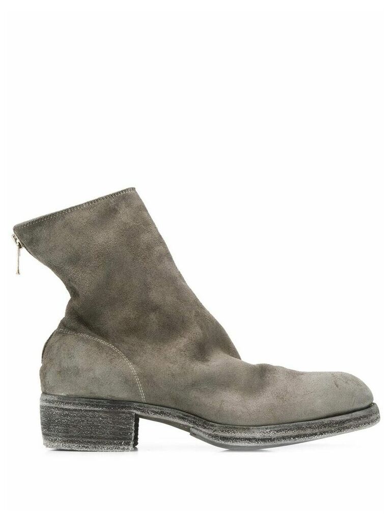 Guidi round toe boots - Grey