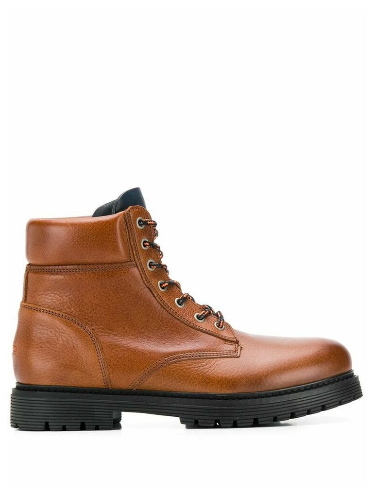 Tommy Jeans Lace-Up Outdoor boots - Brown