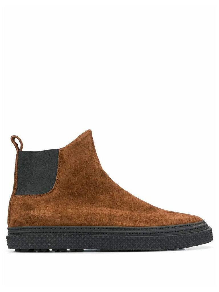 Buttero suede Chelsea boots - Brown