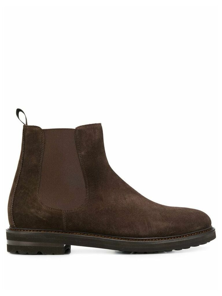 Henderson Baracco suede Chelsea boots - Brown