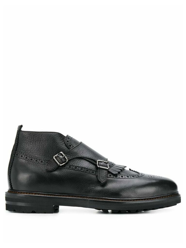 Henderson Baracco monk strap boots - Black