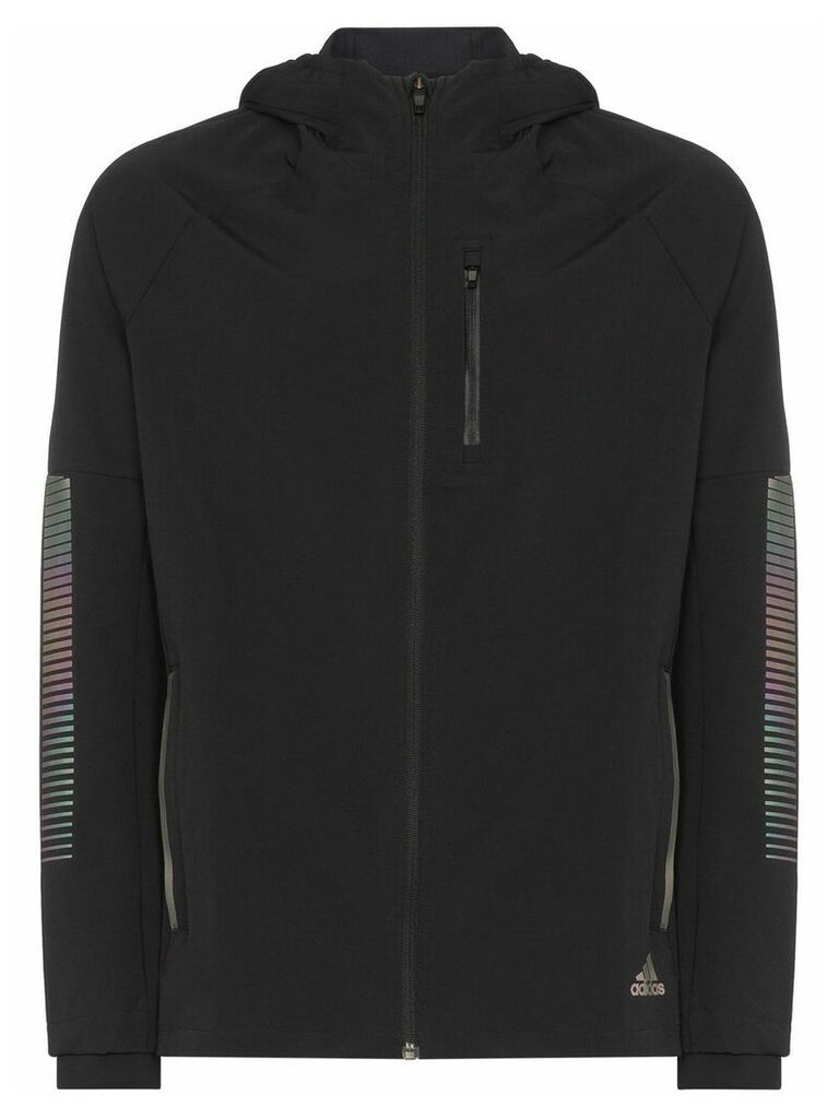 adidas runner hooded jacket - Black