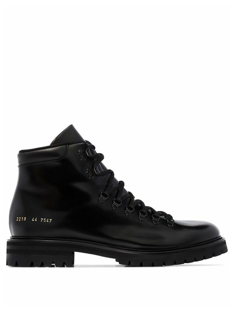 Common Projects ankle hiking boots - Black